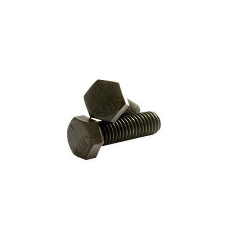 Newport Fasteners Grade 5, 1/2"-20 Hex Head Cap Screw, Plain Steel, 1-1/4 in L, 375 PK 704594-375